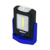Dedra 1W COB LED + 3 LED PRAVOKOTNA SVETILKA S PODSTAVKOM, BATERIJA - DEDL1005