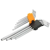 TOLSEN Set torx kljuceva ekstra dugi 9-delni 20057