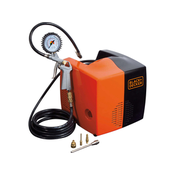 Black & Decker BD 195 CUBO + komplet zračni kompresor brez olja, 8 barov / 1,1 kW / 1,5 KM