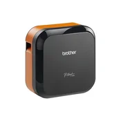BROTHER PT-E720BT Cube profesionalna Bluetooth etiketirka, zasnovana za uporabnike v gradbeništvu, tiska etikete do 24 mm širine.