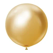 shumee Lateks baloni Mirror Gold, zlati 90 cm, 2 kosa.