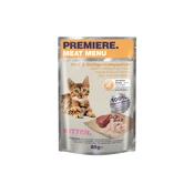 PREMIERE MENU MEAT Kitten- Govedina & Perutnina 85g