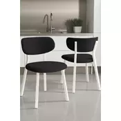 HANAH HOME Set stolica (2 dela) Toldy Anthracite White