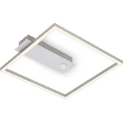 Briloner - LED stropna svetilka s senzorjem FRAME LED/14W/230V 3000K 30x32 cm mat krom