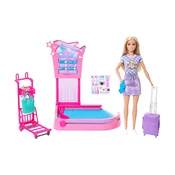 Barbie Family & Friends – Barbie na letališču (JMJ49)