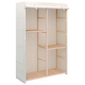 Den Garderobna omara za oblacila 3-nadstropna 110x40x170 cm