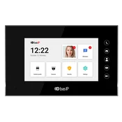 AQ-07LL BLACK - Notranji IP monitor, 7 LCD, PoE, SIP 2.0 - BasIP
