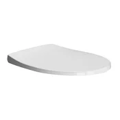 SAPHO AQUALINE Sedež WC MODO, Mehko Zapiranje, Hitra Sprostitev, Bela/Chrome