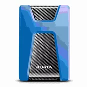 ADATA vanjski HDD 1TB USB 3.1 DashDrive Durable HD650, plavi (guma, otporan na udarce)