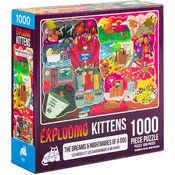 Exploding Kittens 1000 Delova The Dreams and Nightmares of a Dog 41346