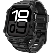 Spigen PAŠČEK SPIGEN RUGGED ARMOR PRO V2 ZA APPLE WATCH 10 11 42 MM MAT ČRN