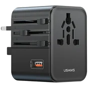 USAMS USAMS POLNILNIK ZA IZMENIČNI TELEFONI CC309 2XUSB-C 25W ZA IPHONE 12 13
