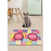Conceptum Hypnose Prostirka za macke Cats Multi, 40x60 cm, Šarena