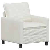 Vidaxl Kavč Krem 76 x 81 x 87,5 cm Poliester