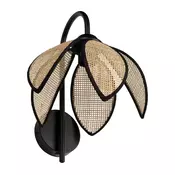 Osram - Zidna lampa DECOR RATTAN 1xE27/15W/230V bež/crna