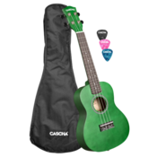 Koncertni ukulele Linden Green Cascha