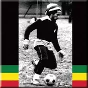 Bob Marley Soccer Magnet