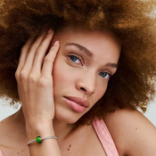 Pandora Zelena steklena perla 793106C00