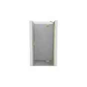 Mexen Mist-H tuš vrata desna 95 cm, prosojna, zlata brušena - 8A5-095-000-55-00-P