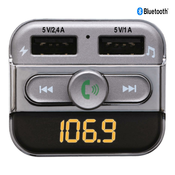SAL FM modulator 4in1, BT handfree, 12V/24V, 3.4A punjac – FMBT PRO