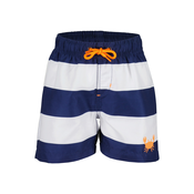 BLUE SEVEN Kupaće hlače, ultra morsko plava / narančasta / bijela