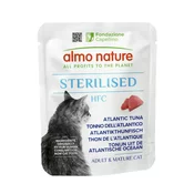 Almo Nature HFC Sterilised file v juhi, vrečka - atlantska tuna - 50 g 50 g