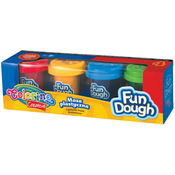 Meki plastelin Colorino Creative - Fun Dough, 4 boje