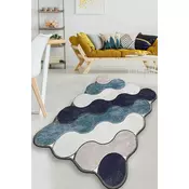 Conceptum Hypnose Tepih Circle, 100x200cm, Tamnoplavi