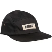 Leatt 5-panel kapa, črna (S-XL)