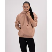 Soft Warm Pulover s Kapuco Peščeno Roza - S