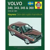 Volvo 340, 343, 345 and 360 (1976 - 1991) Haynes Repair Manual (svenske utgava)