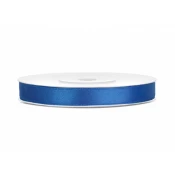 PartyDeco Trak iz satena - kraljevsko modra barva 6 mm x 25 m