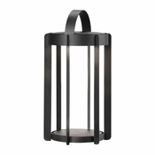 Črna zunanja LED lanterna na USB (višina 30 cm) Firefly – Zone