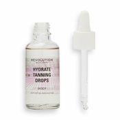 Makeup Revolution Kapi za samotamnjenje tijela Hydrate Tanning, 50 ml