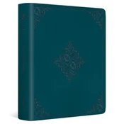 ESV Journaling Bible (Trutone, Deep Teal, Fleur-De-Lis Design)