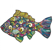 Lesena sestavljanka - Fische / S KP21909