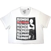 Blondie Stacked Logo White L Ženske Majica
