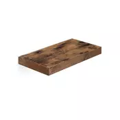 Songmics Stenska polica 40x20x38 cm rjava