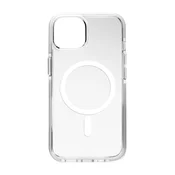 slomart Silikonski etui Puro Lite Mag Pro MagSafe za iPhone 15 - prozoren