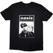 Oasis Majica Noel & Liam Boxed Photo Unisex Black XL