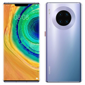HUAWEI obnovljen pametni telefon Mate 30 Pro 8GB/256GB, Space Silver