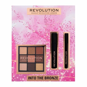 Makeup Revolution Into The Bronze poklon set (za oci)
