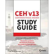 CEH Certified Ethical Hacker v13 Study Guide