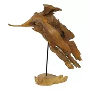Autronic Rezbarenje lesa Woodcarving - sculpture on a pedestal, abstract (ETNIK1502)