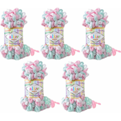 Alize Puffy Color SET 6052 Blue-Pink