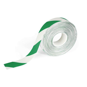 Durable trak za označevanje tal DURALINE zelen/bel 50x0,7mm, dolžina 30m