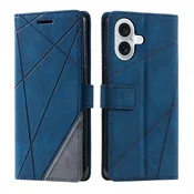 Modra Flip Line torbica (iPhone 17)