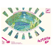 Kreativna igra – Claude Monet – Triptih z lokvanji