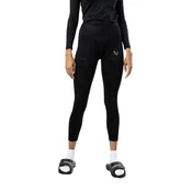 Kompresijske hlače s suspenzorjem Bauer Womens PRO Jill Pant Black Senior XL