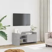 TV ormaric siva boja betona 80x35x40 cm od konstruiranog drva